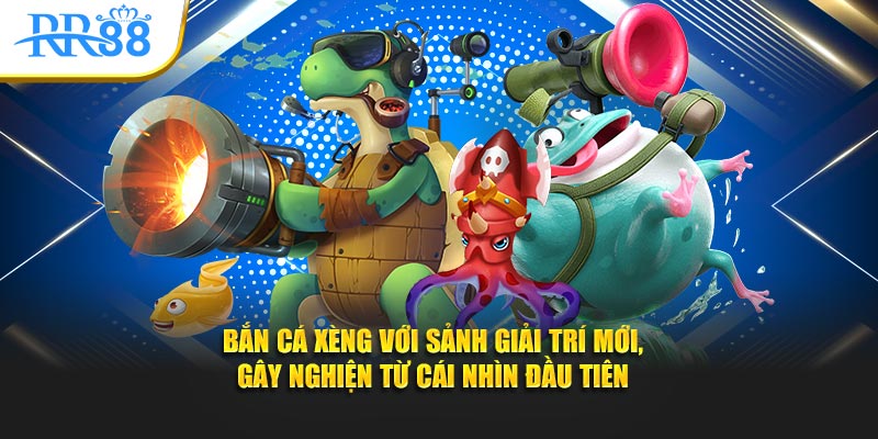 Giao diện sảnh bắn cá xèng mới với đồ họa đại dương bắt mắt trên RR88