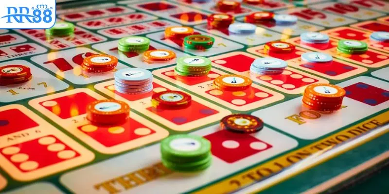 Các cửa cược sicbo online như Tài Xỉu, tổng điểm và bộ ba