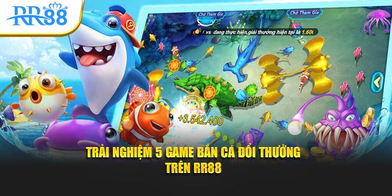 Năm tựa game bắn cá đổi thưởng nổi bật như Fishing God và Ocean King